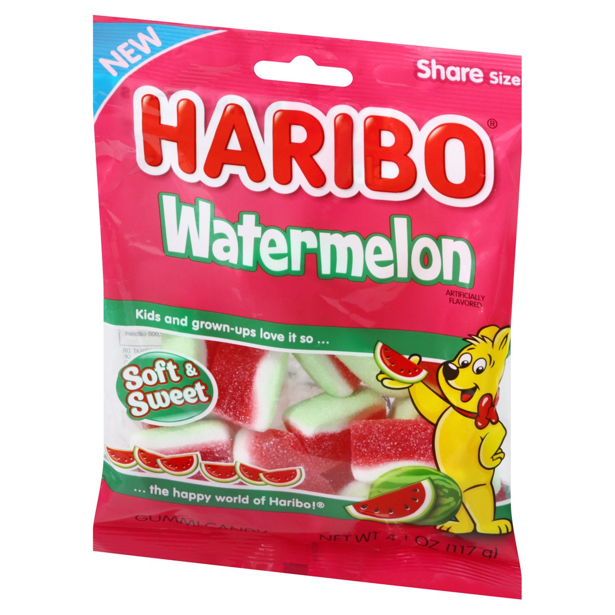 slide 2 of 9, Haribo Watermelon Gummi Candy Share Size 4.1 oz, 4.1 oz