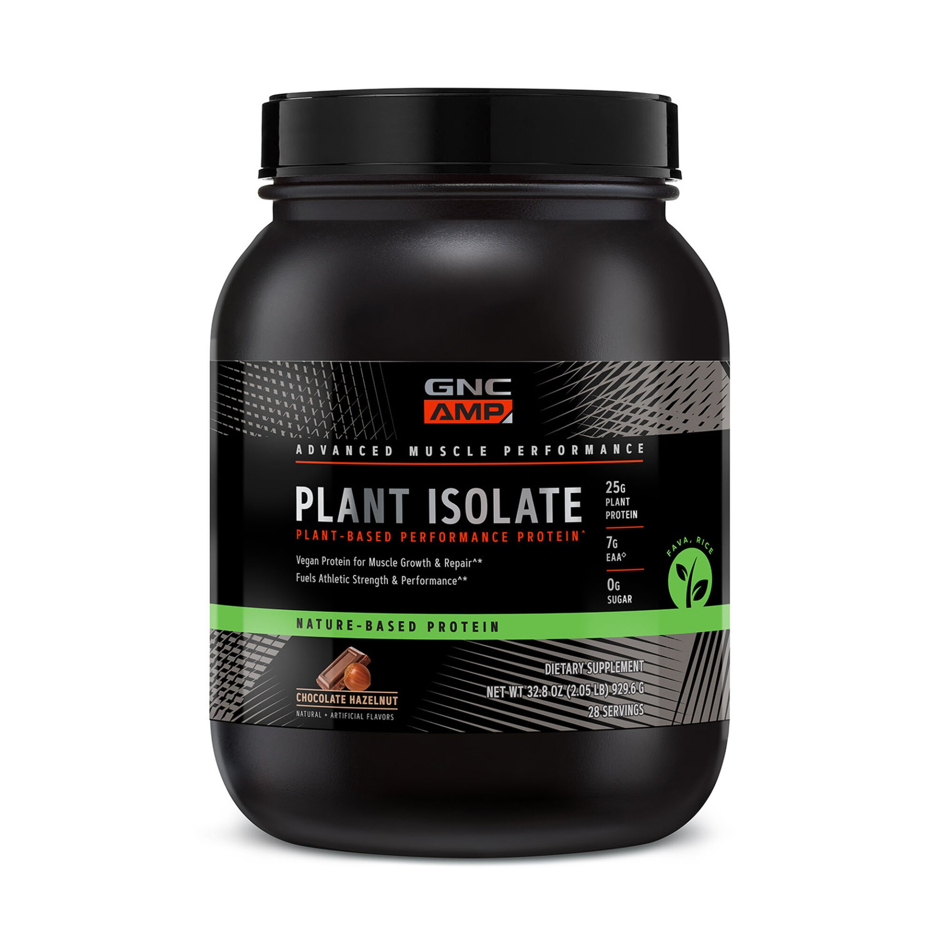 slide 1 of 1, GNC AMP Plant Isolate - Chocolate Hazelnut, 1 ct