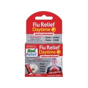 slide 1 of 1, Homeolab Real Relief Daytime Flu Relief Pellets, 3 ct