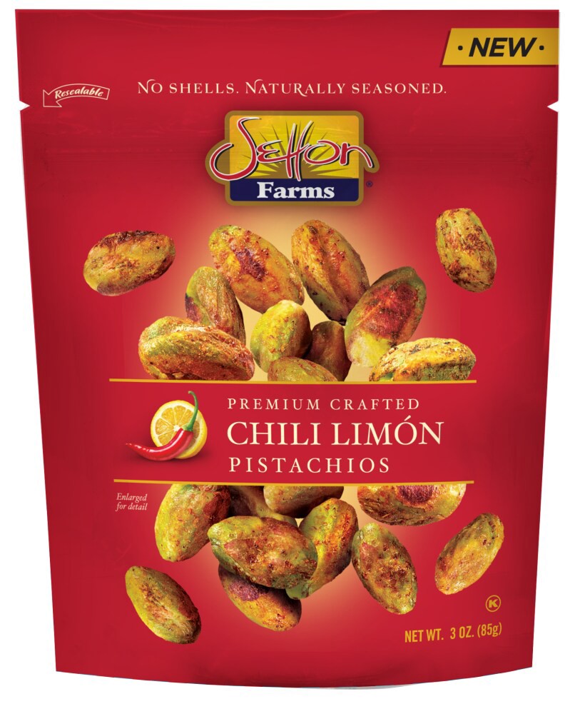 slide 1 of 1, Setton Farms Chili Limon Pistachios, 3 oz