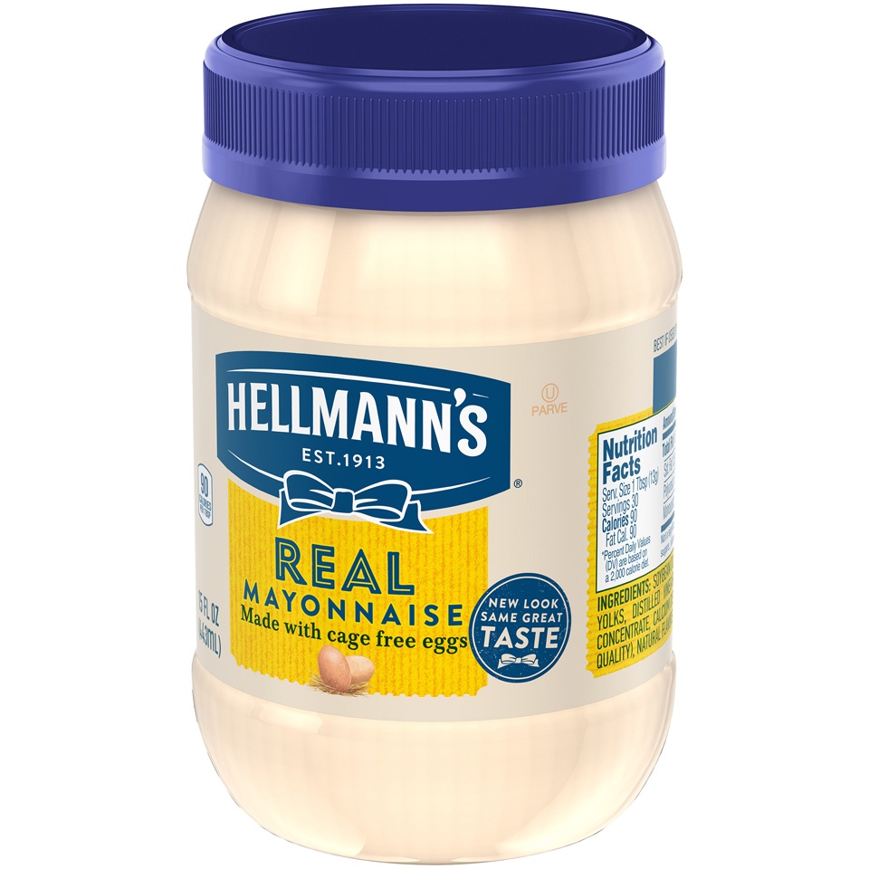 slide 3 of 5, Hellmann's Real Mayonnaise, 15 oz