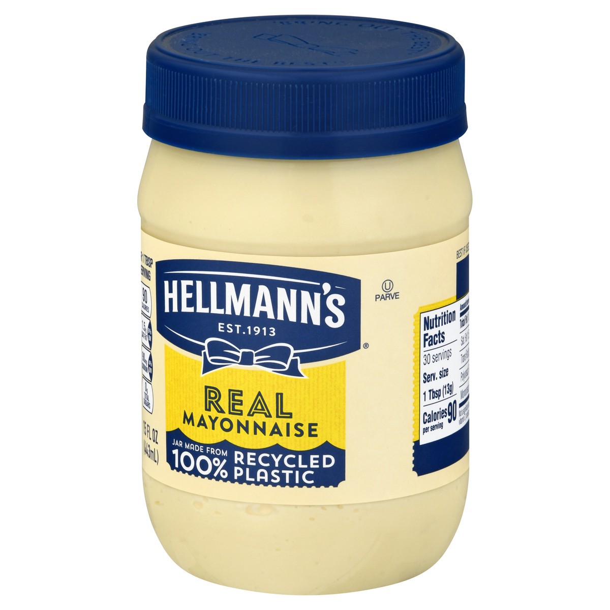 slide 7 of 12, Hellmann's Real Mayonnaise Real Mayo, 15 oz, 15 oz