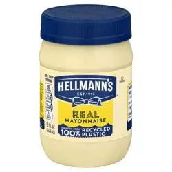 Hellmann's Real Mayonnaise Real Mayo, 15 oz