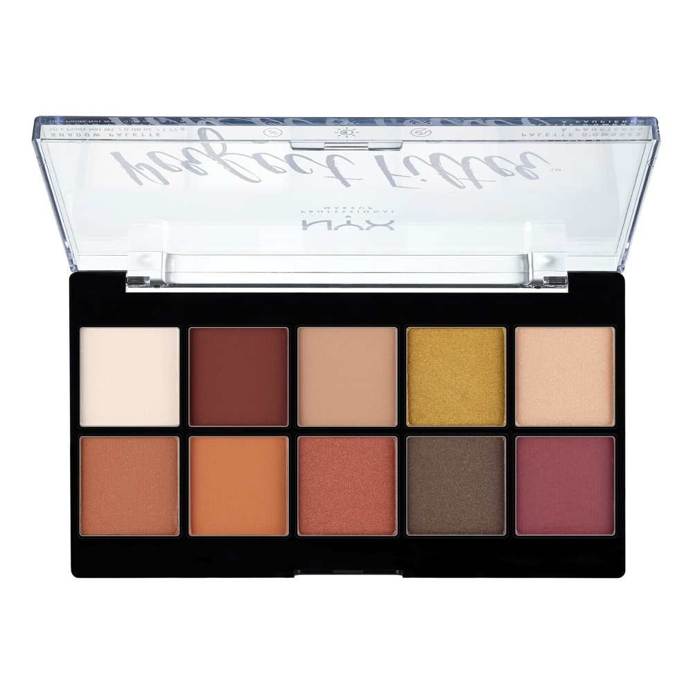 slide 2 of 3, NYX Professional Makeup Perfect Filter Shadow Palette Rustic Antique, 0.6 oz