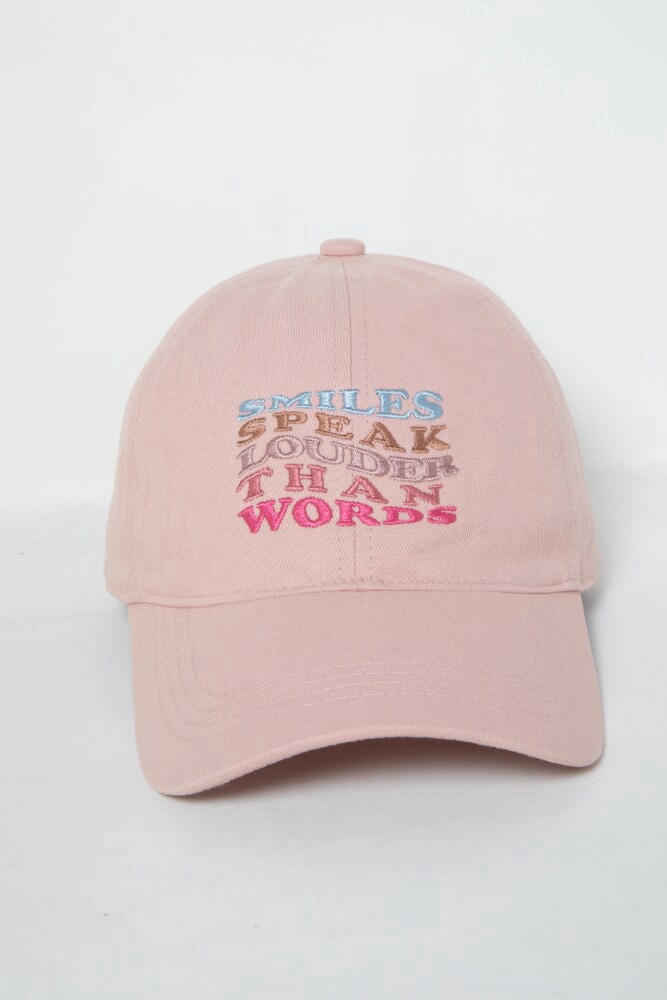 slide 1 of 1, David & Young Smiles Baseball Hat, 1 ct