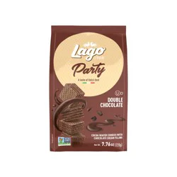 Lago Double Chocolate Wafer Cookies
