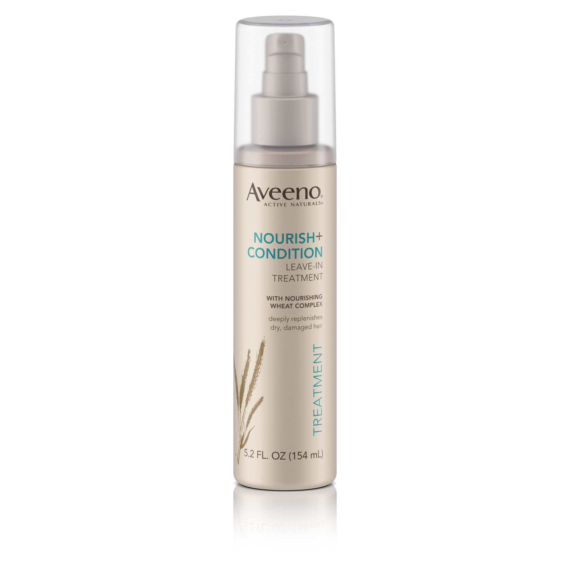 slide 1 of 6, AVEENO Nourish+ Condition Leave-In Treatment, 5.2 Fl. Oz, 5.20 fl oz