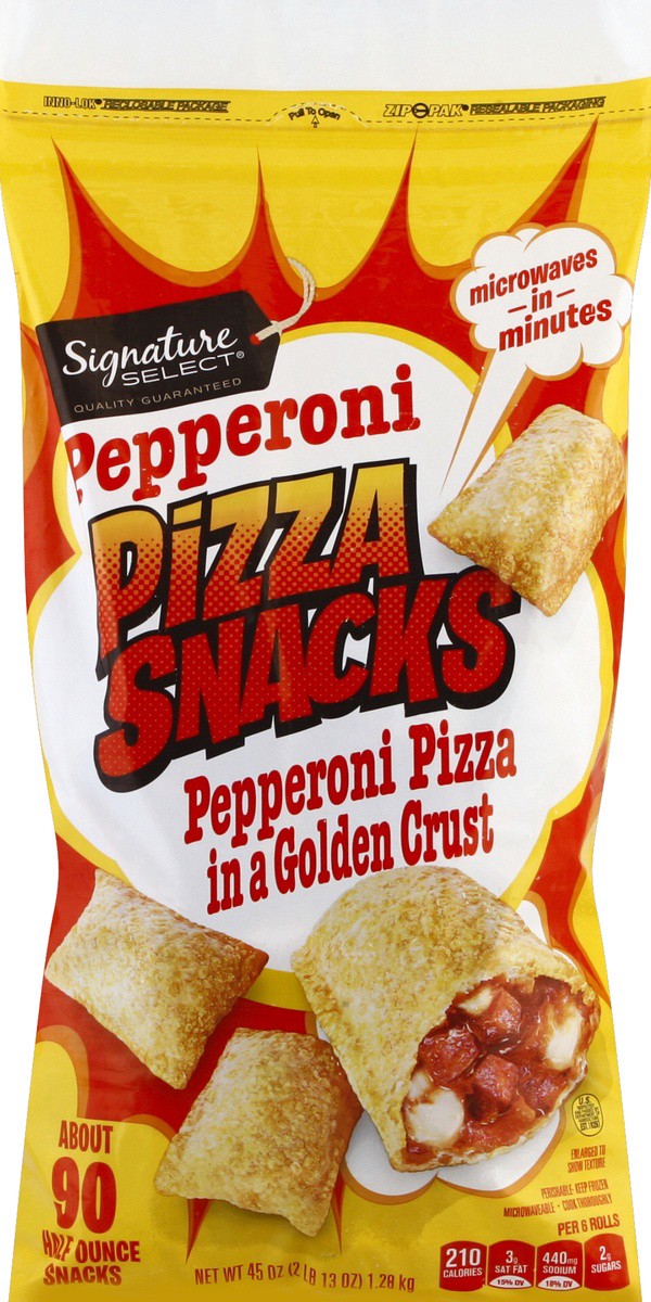 slide 5 of 5, The Snack Artist Pizza Rolls Pepperoni, 45 oz