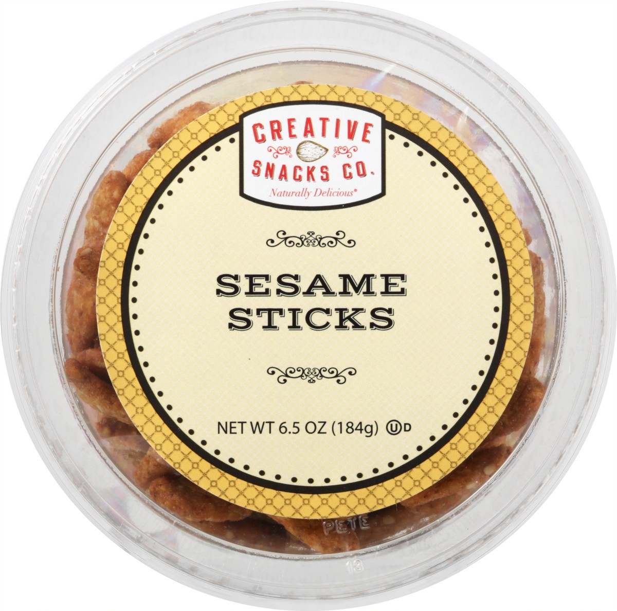 slide 2 of 8, Creative Snacks Sesame Sticks Roasted & Salted, 6.5 oz