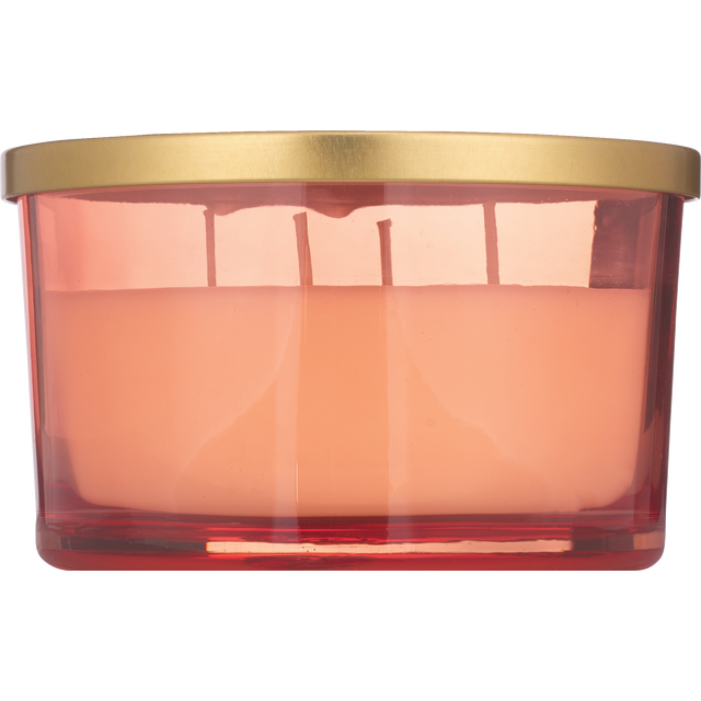 slide 1 of 1, UNIVERSAL Orange Clr Tint Glass Tin Lid, 1 ct