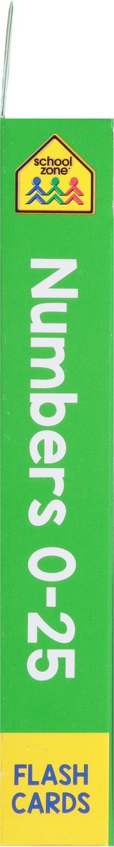 slide 5 of 9, School Zone Flash Cards Numbers, 1 ct