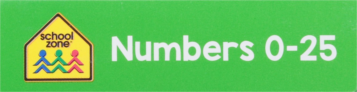 slide 8 of 9, School Zone Flash Cards Numbers, 1 ct