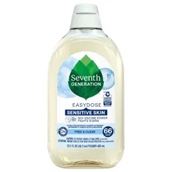 Seventh Generation EasyDose Laundry Detergent Free and Clear, 23 oz