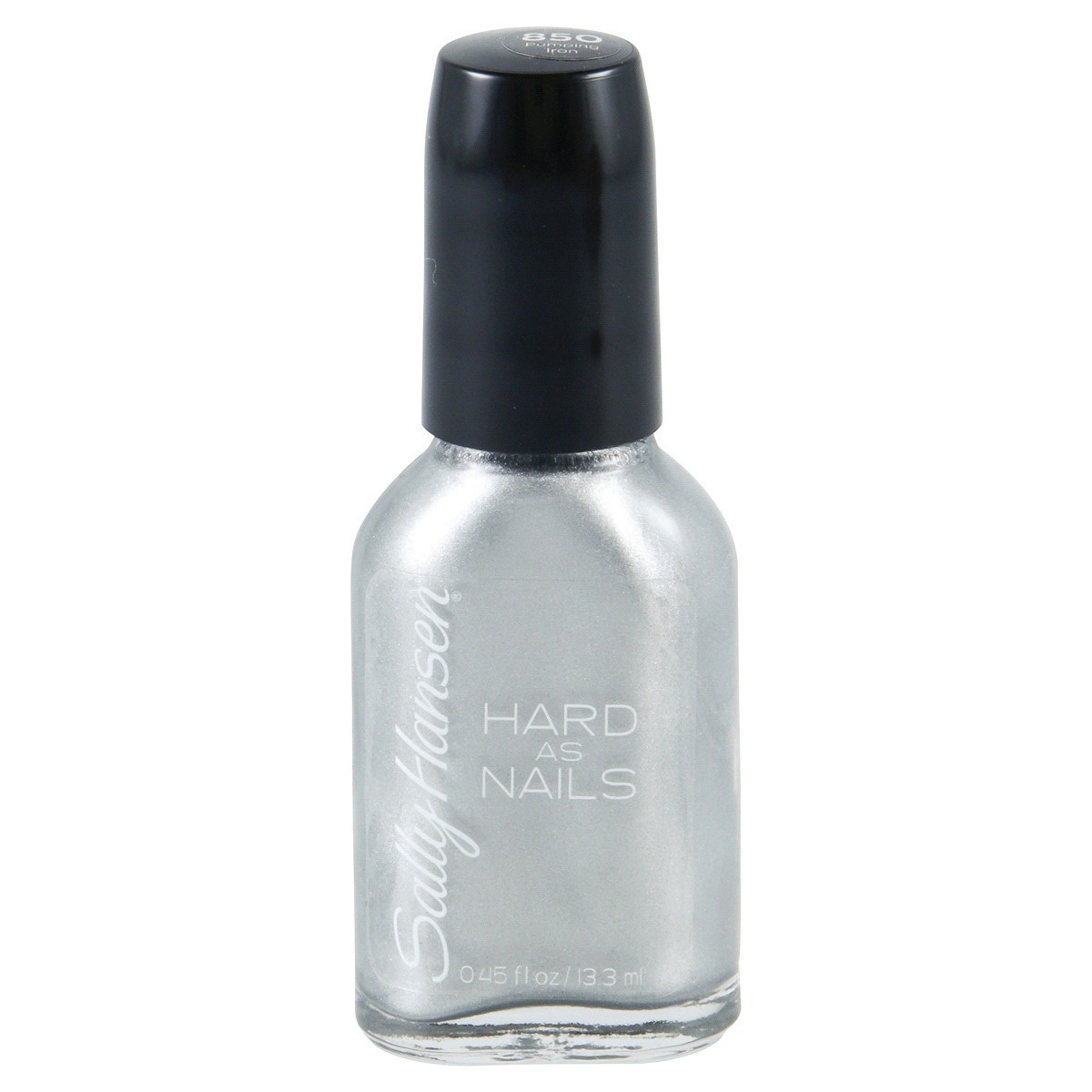 slide 1 of 3, Sally Hansen Hard As Nails Pumping Iron Nail Polish, 0.45 oz