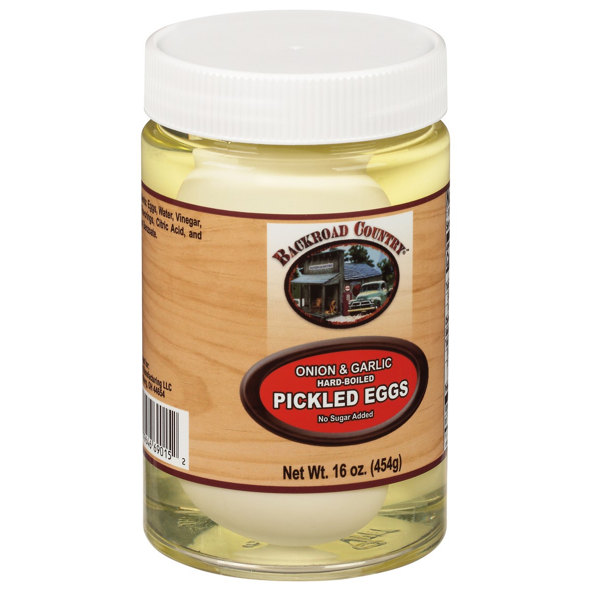 slide 7 of 9, Backroad Country Onion & Garlic Pickled Eggs 16 oz, 16 oz