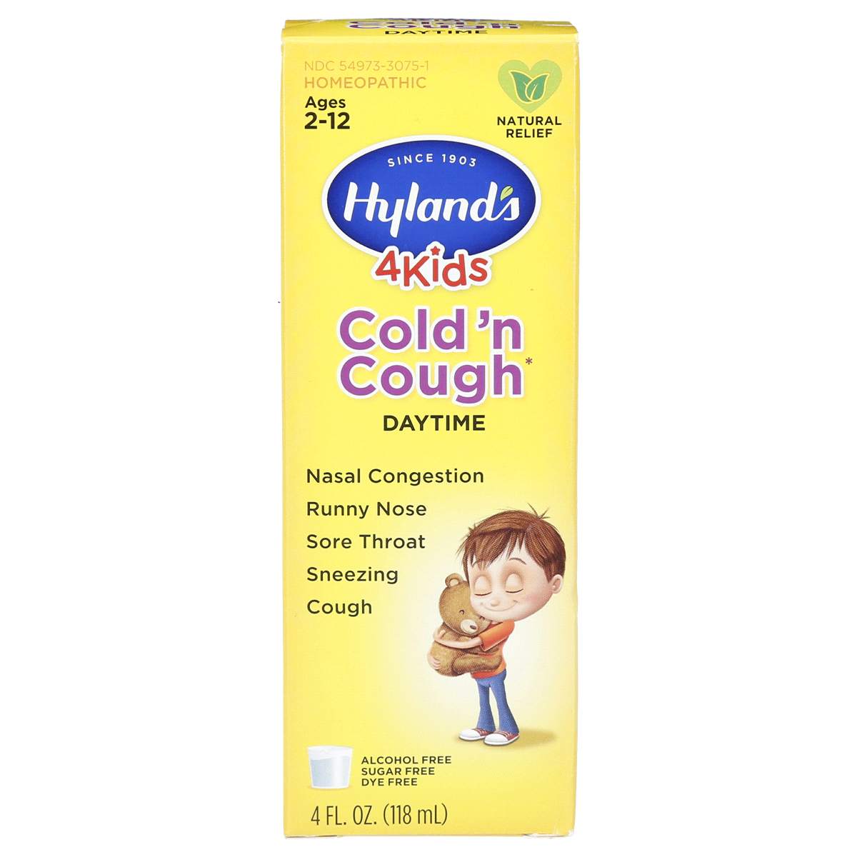 slide 1 of 1, Hyland's Cold'n Cough, 4 fl oz