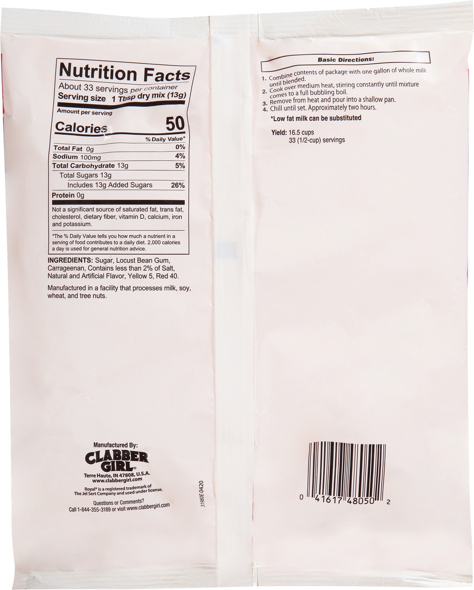 slide 13 of 14, Royal Instant No Bake Flan Dessert Mix 15.2 oz, 15.2 oz