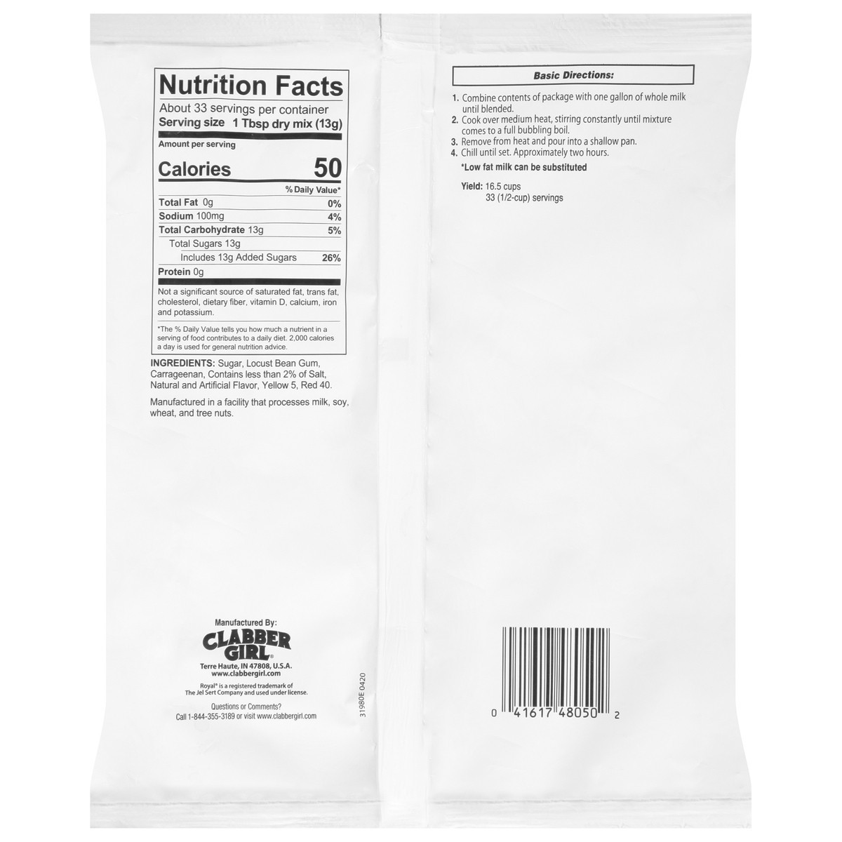 slide 12 of 14, Royal Instant No Bake Flan Dessert Mix 15.2 oz, 15.2 oz