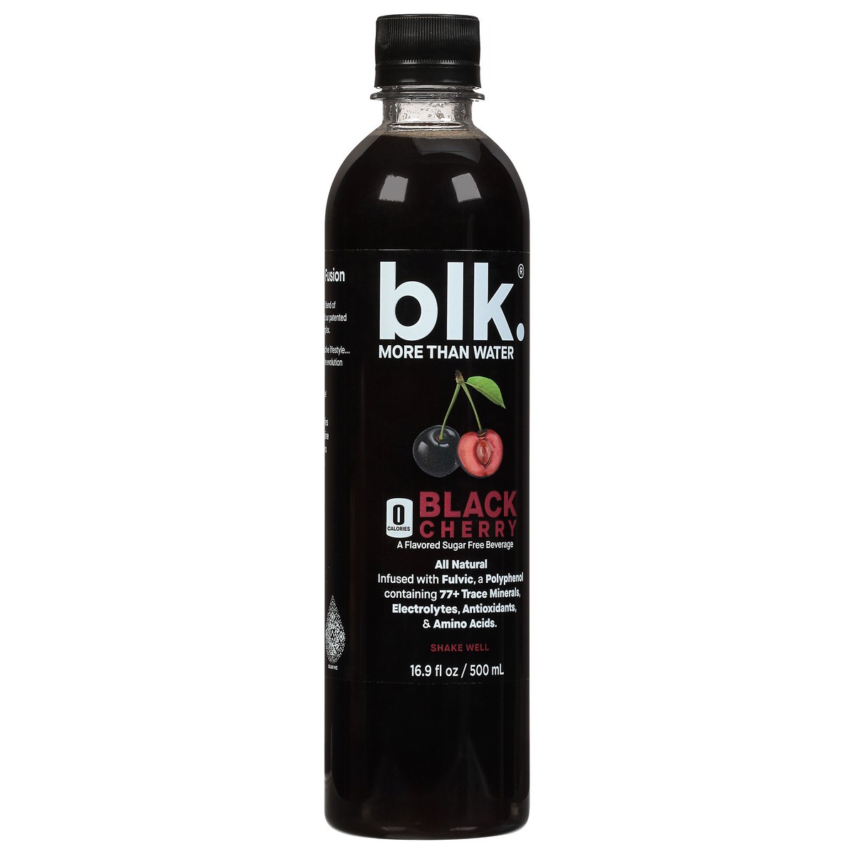 slide 9 of 9, blk. Black Cherry Beverage - 16.9 fl oz, 16.9 fl oz