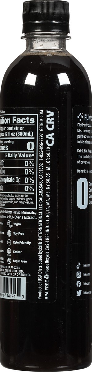 slide 5 of 9, blk. Black Cherry Beverage - 16.9 fl oz, 16.9 fl oz