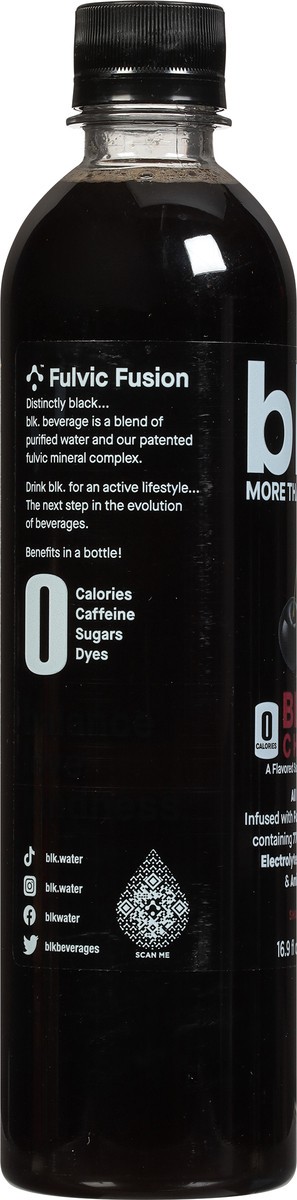 slide 8 of 9, blk. Black Cherry Beverage - 16.9 fl oz, 16.9 fl oz