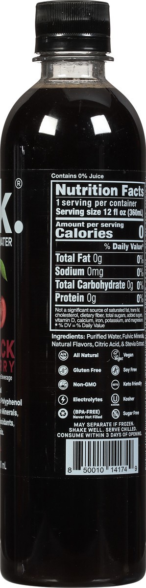 slide 3 of 9, blk. Black Cherry Beverage - 16.9 fl oz, 16.9 fl oz