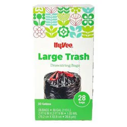 HV Trash Drawstring 30 gal