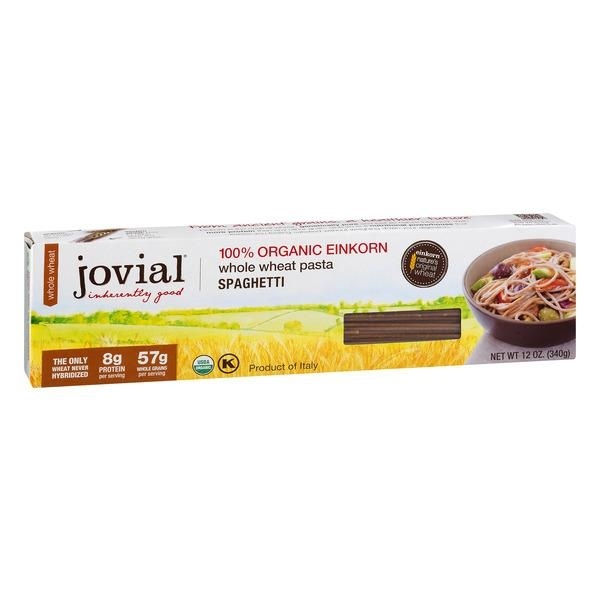 slide 1 of 1, Jovial Organic Einkorn Spaghetti Pasta, 12 oz