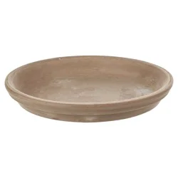 Deroma Moka Clay Saucer 8.3"