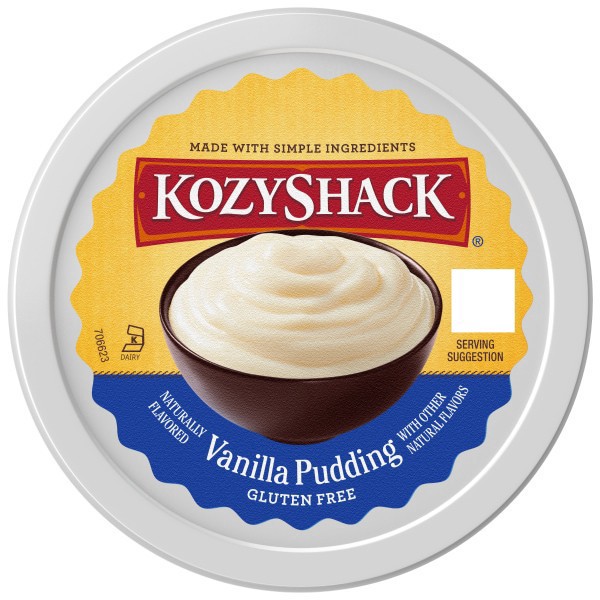 slide 5 of 13, Kozy Shack Vanilla Pudding, Gluten Free Dessert, 22 oz Tub, 22 oz