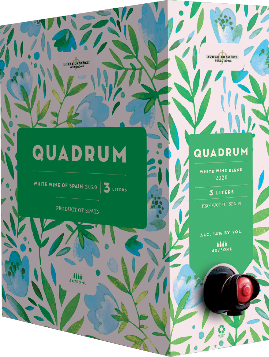 slide 1 of 1, Quadrum Blanc, 3 liter