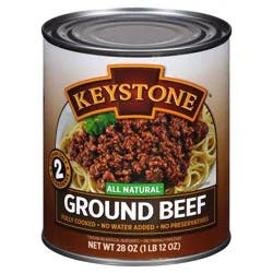 Keystone All Natural Ground Beef - 28 oz