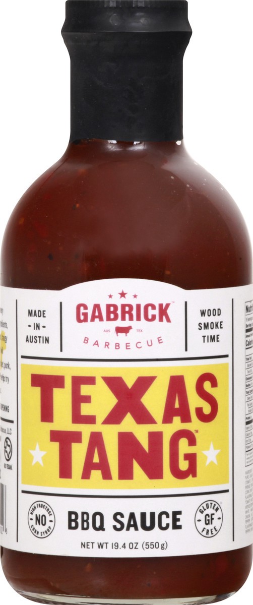 slide 2 of 13, Gabrick Barbecue Texas Tang Sauce 19.4 oz, 19.4 oz