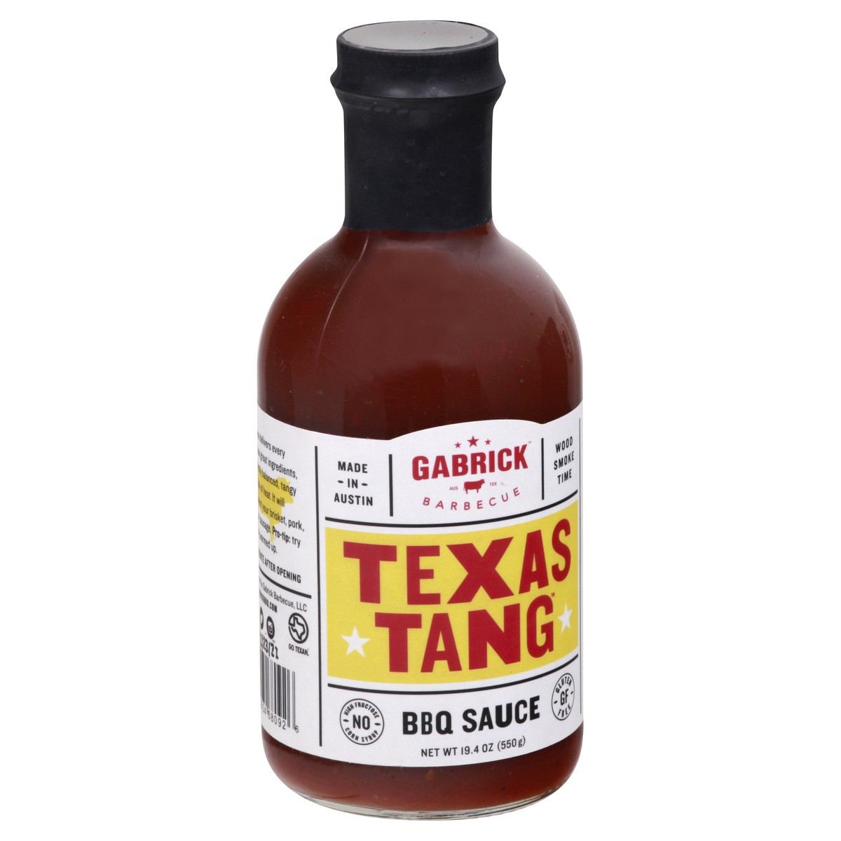 slide 12 of 13, Gabrick Barbecue Texas Tang Sauce 19.4 oz, 19.4 oz