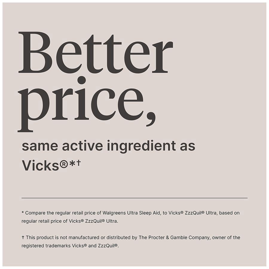 slide 2 of 5, Walgreens Ultra Sleep Aid Tablets, 24 ct