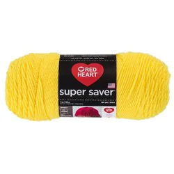 Red Heart Super Saver Yarn - Bright Yellow