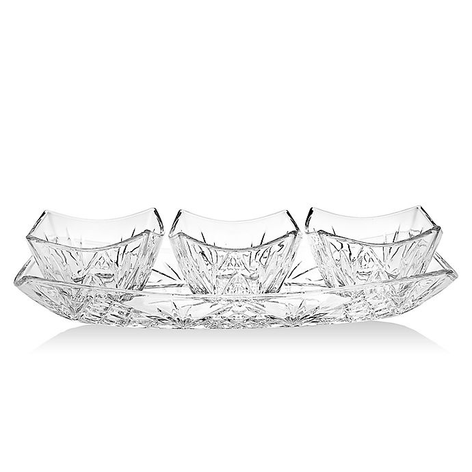 slide 1 of 1, Godinger Dublin Relish Set, 4 ct