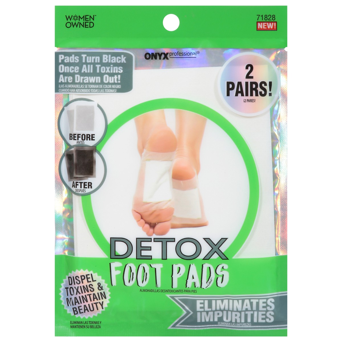 Onyx Professional Detox Foot Pads 2 ea 2 ct | Shipt