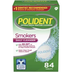 Polident Smokers Denture Cleaner