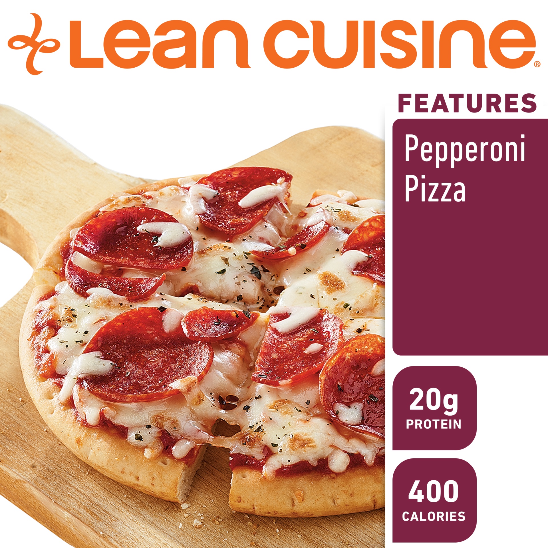 slide 2 of 9, Lean Cuisine Casual Cuisine Traditional Pepperoni Pizza, 6 oz