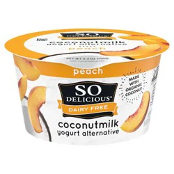 So Del Coconut Peach Yogurt