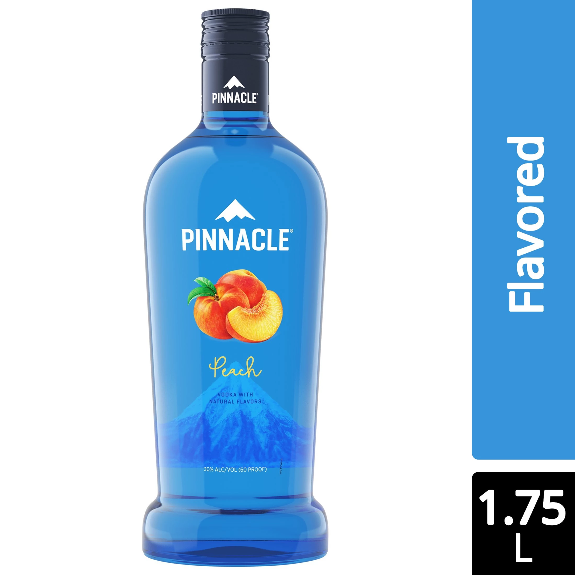 slide 1 of 2, Pinnacle Peach Flavored Vodka 1.75 L, 1.75 liter