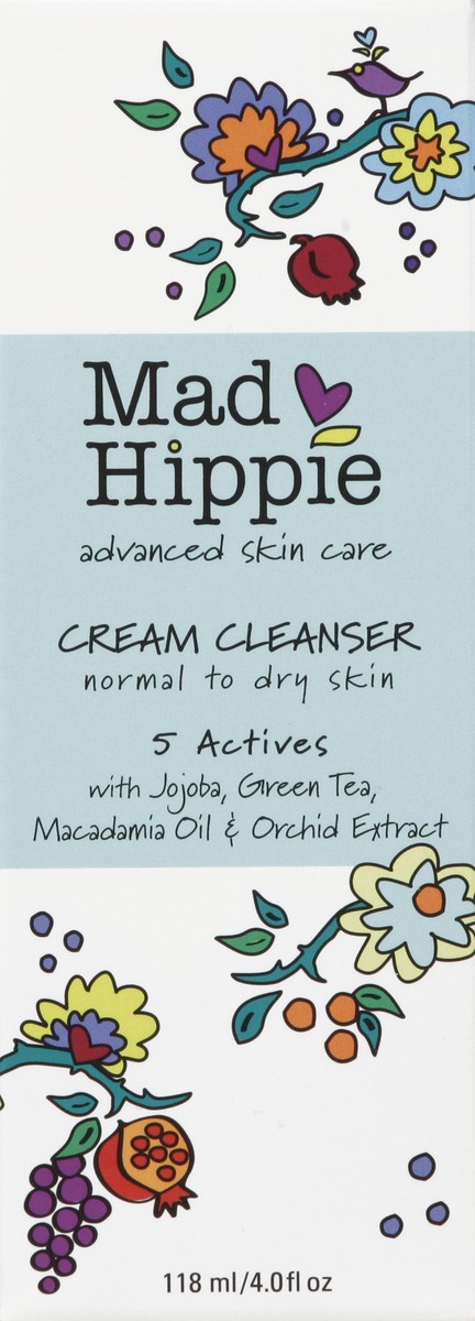 slide 1 of 5, Mad Hippie Cream Cleanser, 4 oz