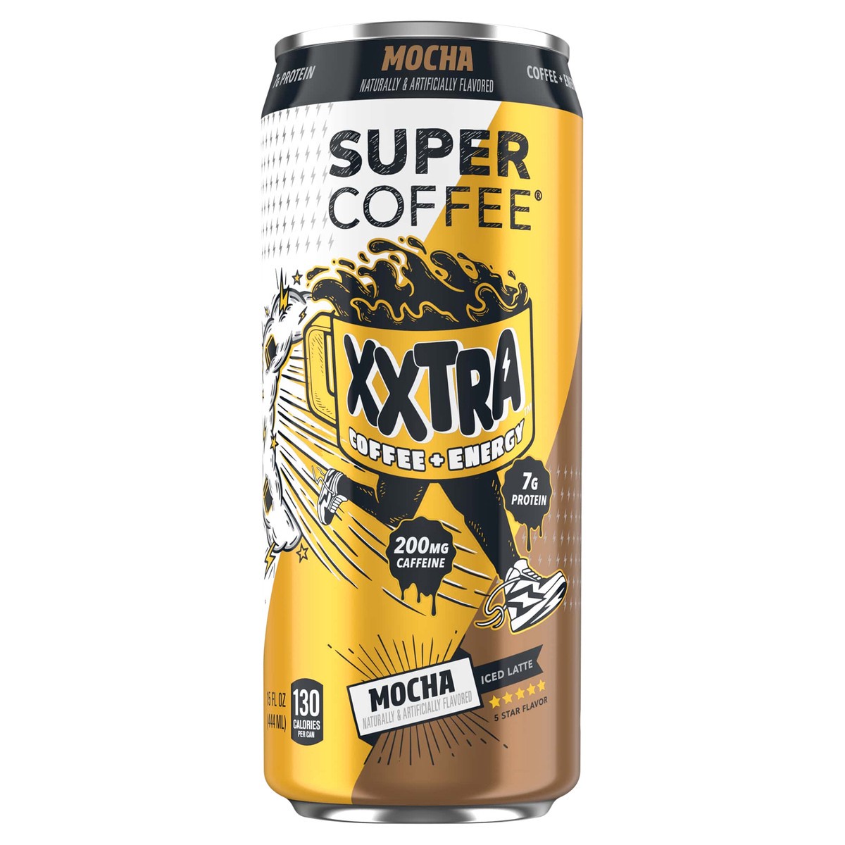 slide 10 of 10, Super Coffee XXTRA Mocha - 15 fl oz, 15 oz