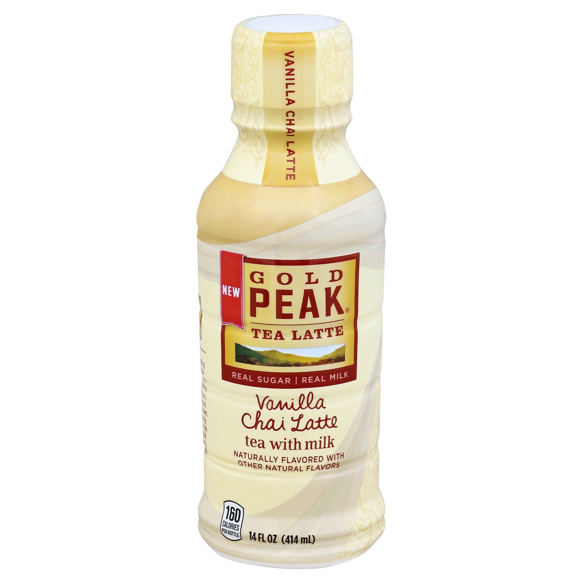 slide 1 of 1, Gold Peak Vanilla Chai Tea Latte Bottle - 14 fl oz, 14 fl oz