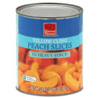 slide 1 of 1, Harris Teeter Sliced Peaches, 29 oz