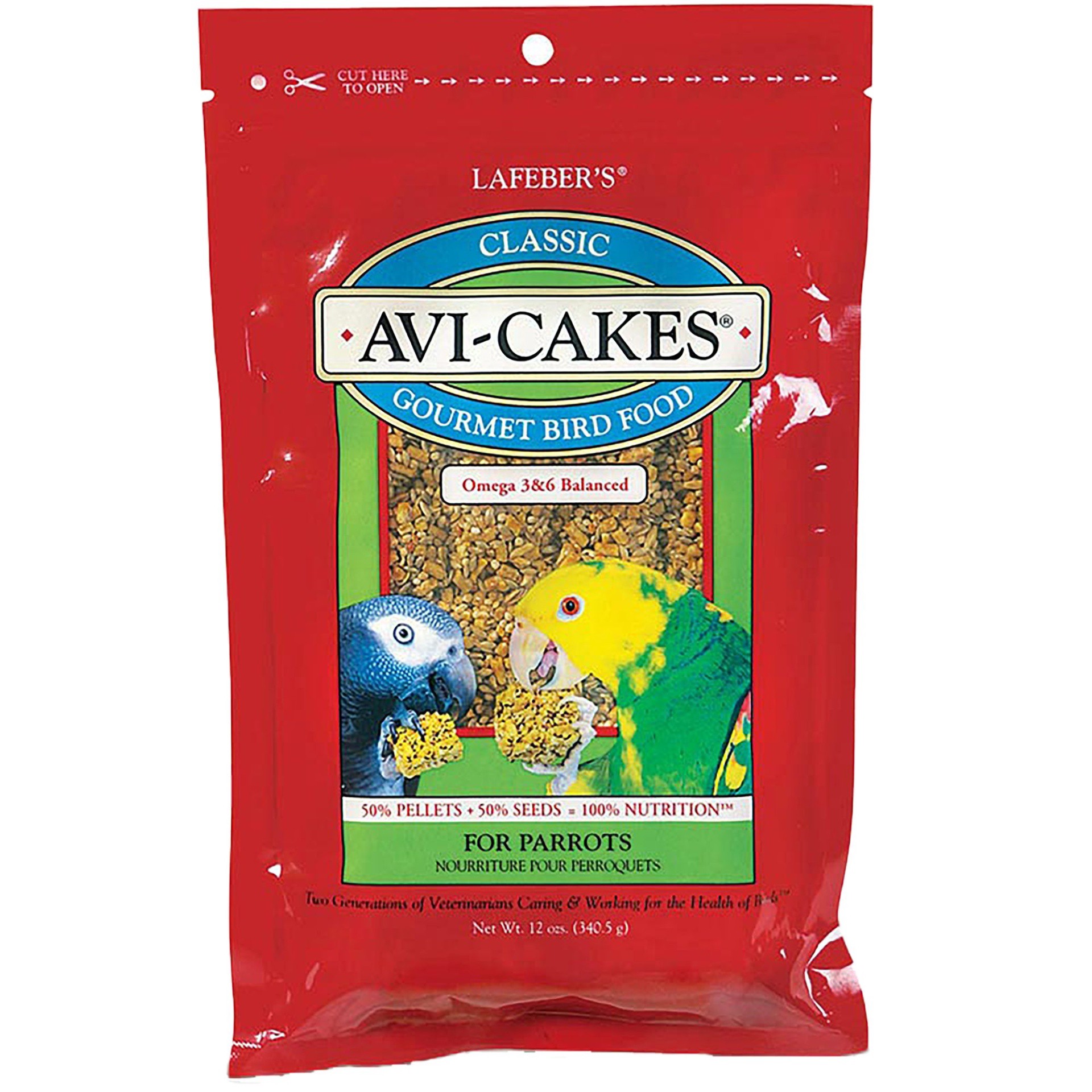 slide 1 of 1, Lafeber's® Avi-Cakes Gourmet Parrot Bird Food, 12 oz