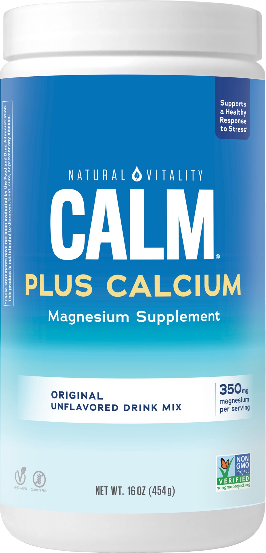 slide 1 of 5, Natural Vitality Natural Calm Plus Calcium, 16 oz