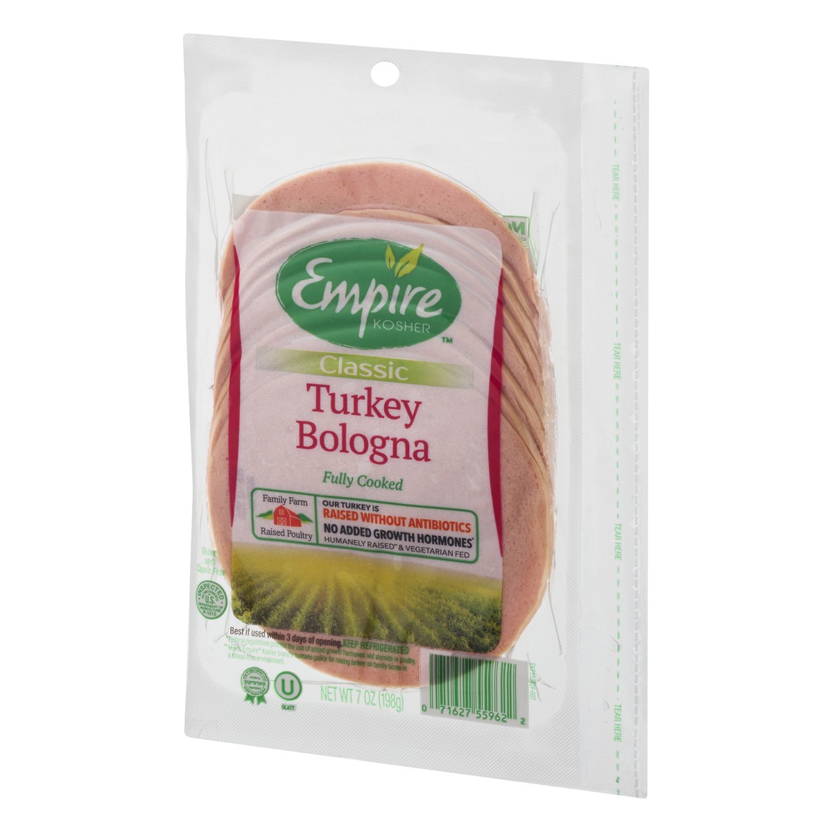 slide 2 of 9, Empire Kosher Classic Turkey Bologna 7 oz, 7 oz