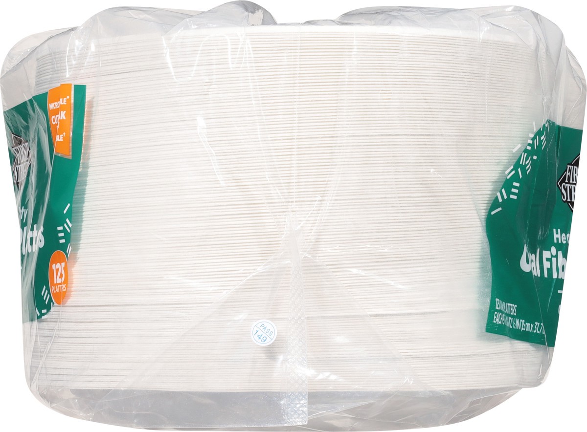 slide 4 of 12, First Street 9 7/8 X 12 1/2 Heavy Duty Plates, 125 ct